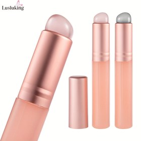 Resim 1 Adet LUSLUKING Hipoalerjenik Silikon Tırnak Fırçası - Yeniden Kullanılabilir Çift Taraflı Uygulayıcı, Jel Tırnaklar, Ruj ve Daha Fazlası İçin, Ergonomik Tasarım Yumuşak Kıllarla, Dayanıklı & Kolay Temizlenebilir Tırnak Bakım Aracı, Salon Profesyonelleri için Hipoalerjenik Malzeme 
