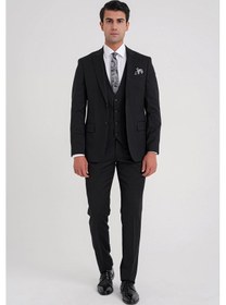 Resim Tk 926 Takım Slim Siyah Siyah 