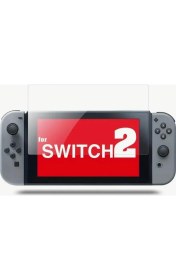 Resim Crk Tech Nintendo Switch 2 Uyumlu 9h Sertlikte Darbe Emici Temperli Kırılmaz Cam Ekran Koruyucu - Güçlendirilmiş Safir Katman 