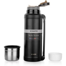 Resim Schafer Steely Termos 2 L-Siyah 