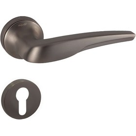 Resim Doğanlar Sonic Antrasit Rozetli Kapı Kolu Takım-yale Kol Pk001dgn0090 Renkli 