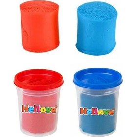 Resim Oyun Hamuru 2 Adet Oyun Hamuru Play Dough 2 X 100 Gram Rengarenk Hamur 