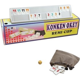 Resim Star Konken Plastik Okey Takımı 