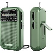 Resim Xhdata D-220 Fm 1-2/mw (9K/10K) /sw 4 Bant Taşınabilir Cep Radyosu Yüksek Hassasiyetli Dsp Dijital Radyo 