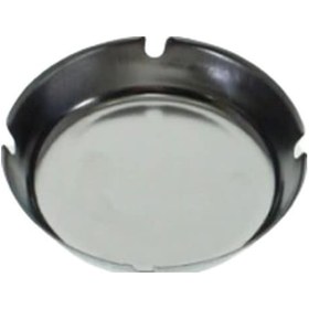 Resim Çelik Küllük Cafe Kahvehane Tipi 10 Adet Kül Tablası 