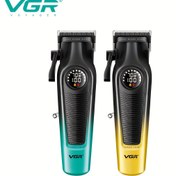 Resim VGR Erkek Saç Kesme Makinesi - Şarj Edilebilir Sakal, Burun, Vücut ve Yüz Tıraş Seti ile Kablosuz Bakım ve Güzellik için Saç Kesici, LED Ekranlı, Erkeklere, Koca'ya ve Babaya Hediye, V-196 Saç Kesici 