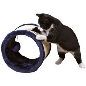 Resim Trixie Kedi Tırmalama Tahtası ve Oyuncağı Mavi 23x20 Cm 