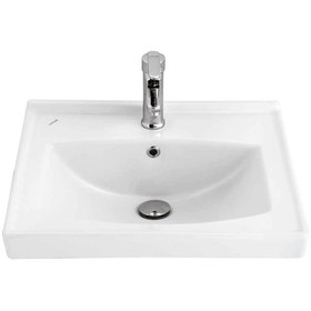 Resim Creavit Sera 55 CM Mobilya Dolap Uyumlu Etajerli Lavabo Tf155 