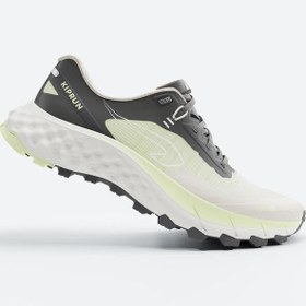 Resim Erkek Arazi Tipi Koşu Ayakkabısı - Bej/Sarı - Kiprun MT Cushion 2 