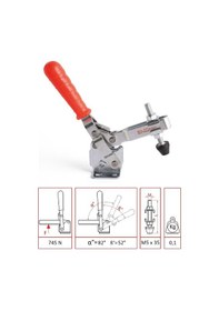 Resim 1201 Ua Dikey Pozisyon Yatay Taban Klemp 1101Y 