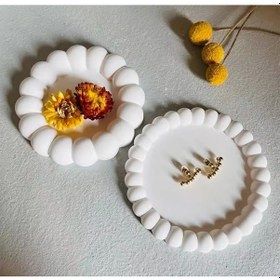 Resim Bubble Tabak Seti Takı Tabağı Bardak Altlığı Seti 