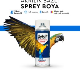 Resim Genel Markalar Raınbow Akrilik Sprey.b 400 ml Isı Yaldız Gri 