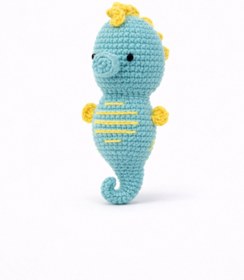 Resim Jack Ferrero Amigurumi Kiti | Sevimli Denizatı Örgü Seti | Yeni Başlayanlar İçin | Anahtarlık Seçenekli 