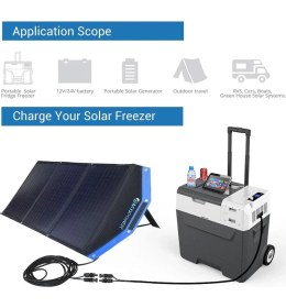 Resim AP3XSP 3 x 30W Çanta Tipi Katlanabilir Güneş Enerji Paneli 