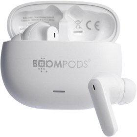 Resim Boompods Echobuds ANC, TWS Kulaklık, Beyaz 