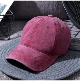 Resim Unisex Yıkamalı Beyzbol Kep 