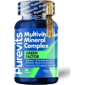 Resim Purevits Multivitamin Minarel Complex 30 Tablet 