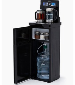 Resim GEN 1412 Tea Or Coffee Çay - Türk Kahvesi - Filtre Kahve - Soğuk Su ve Sıcak Su - Akıllı Su Sebili - Çay Kahve Makinesi 