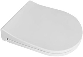 Resim Gala Slim Süvari Yavaş Kapanan Klozet Kapağı Amortisörlü Kapak Hijyenik Kapak Üstten Montajlı D Form 