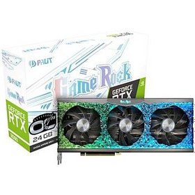 Resim Palit RTX3090 Gamerock Oc 24GB 384Bit GDDR6X Ekran Kartı 