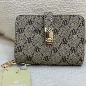 Resim ARMİNE Baskılı Vizon Mini Çanta C1 NOKTALI 