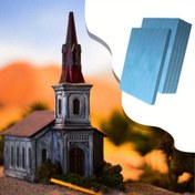 Resim 5 adet Mavi Köpük Blok Levhaları DIY Model Peyzaj için, 30x20x2cm - Taş ve Dağ Yama Kiti için İdeal, Dayanıklı Polietilen El Sanatları Malzemesi, Kolay Şekillendirilebilir, Model Yapım Aksesuarları|Gerçekçi Dokulu|Dayanıklı El Sanatları Malzemesi 
