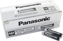 Resim Çinko Karbon İnce Kalem Pil (AAA) (60 Lı Paket) Panasonic