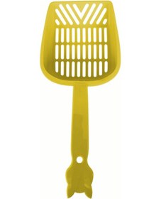 Resim Markapet İnce Elekli Kedi Kumu Küreği Large 11 x 27 CM 