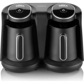 Resim Okka Arzum OK006-K Okka Minio Duo Türk Kahvesi Makinesi, 8 Fincan Kapasite, 880 W, Krom 