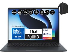 Resim Asus Expertbook B1 B1503CVA Intel Core I7-1355U 32GB Ddr5 512GB SSD Freedos 15.6 Fhd Intel Iris Xe Graphic Taşınabilir Bilgisayar WI716G512B1DD17+ZETTAÇANTA 