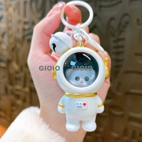 Resim Silver1 Yeni Sevimli Çizgi Film Işıklı Işık Kulomi Büyük Kulak Köpek Hediye Kutusu Anahtarlık Araba Okul Çantası Dıy Kolye Hediye (Yurt Dışından) 