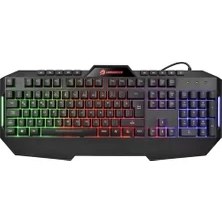 Resim Aydınlatmalı Membrane Oyun Klavyesi Gamebooster G59K Frontier Rainbow 