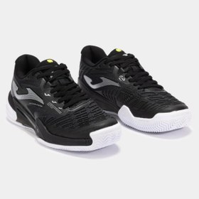 Resim Joma TROLW2501AC Roland Sert & Toprak Kort Erkek Tenis Ayakkabısı - Siyah 