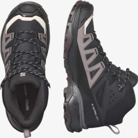 Resim Salomon X Ultra 360 Mıd Gore-tex Black Plum Kıtten Kadın Bot Siyah 