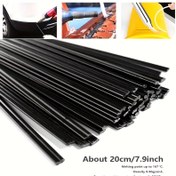 Resim 20 adet 200mm PP Plastik Kaynak Çubuğu Araba ve Motosiklet Kaplama Bakımı için Uygun Olarak Kullanılabilir, Ayrıca Araba Kabuğu ve Tampon Onarım İşleri için Plastik Kaynak Makineleri 
