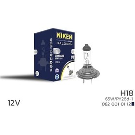Resim Niken 12v H18 65w Halojen Ampul Py26d-1 - Ekolmaks 