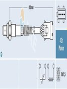 Resim Fae 77282 Oksijen Sensoru P206 P207 P307 P406 Picasso C2 C3 C4 Berlingo Xsara Scudo 161848 (WA135711) 
