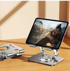 Resim Ally H07 Katalanabilir Alüminyum Tablet Ve Telefon Tutucu Standı- 5775 