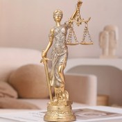 Resim 1 adet Adil Kız Heykeli Dekorasyonu, Sevimli Süs, Ev Oturma Odası Bar Cafe Dekor Süsü, Oda Dekorasyonu Masaüstü Sergi Süsü, Noel Dekoru 