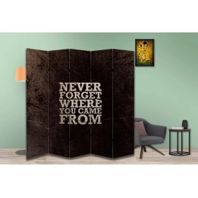 Resim Motivasyon Temalı Özel Tasarım Paravan Room Divider 180 x 200 cm 