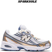 Resim New Balance 740 Lifestyle Kadın Beyaz Spor Ayakkabı U740HB2 -SPARKSOLE 