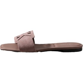 Resim Calvin Klein SQUARE FLAT SNDL EMBL SUEDE 