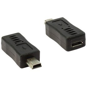 Resim Ti-Mesh Mini Usb Male To Micro Usb Female B Type Charger Adapter Connector Converter 