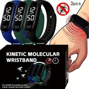 Resim 3 adet/SET (Fizik Sivrisinekleri Atar) Ev Sivrisinek Saati, Kadın Sivrisinek Saati, Açık Hava Erkek Sivrisinekler ile Karşılaşma Saati, Yaz Sivrisinekleri Atma, Unisex, Giyim Konforu 