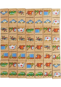 Resim Vigatoys Domino Taşıtlar-28 Parça 