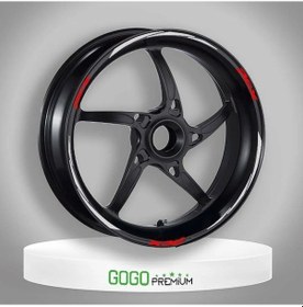 Resim Gogo Jant Şeridi Reflektör Beyaz-kırmızı Honda Pcx 125/150 