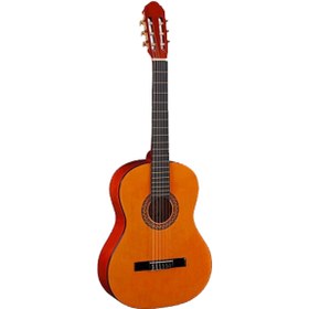 Resim Toledo LC-3600OR 3/4 Klasik Gitar (Koyu Natural) 