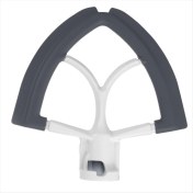 Resim Empoorlium Kitchenaid 4,5-5 Litre Mikser Için Esnek Kenarlı Çırpıcı, Eğimli Başlığa Uygun, Esnek Silikon Kenarlı Kase Kazıyıcı (Yurt Dışından) 