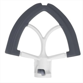 Resim Empoorlium Kitchenaid 4,5-5 Litre Mikser Için Esnek Kenarlı Çırpıcı, Eğimli Başlığa Uygun, Esnek Silikon Kenarlı Kase Kazıyıcı (Yurt Dışından) 