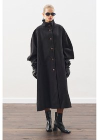 Resim Manuka Gaıa Geniş Kaban Siyah Siyah 